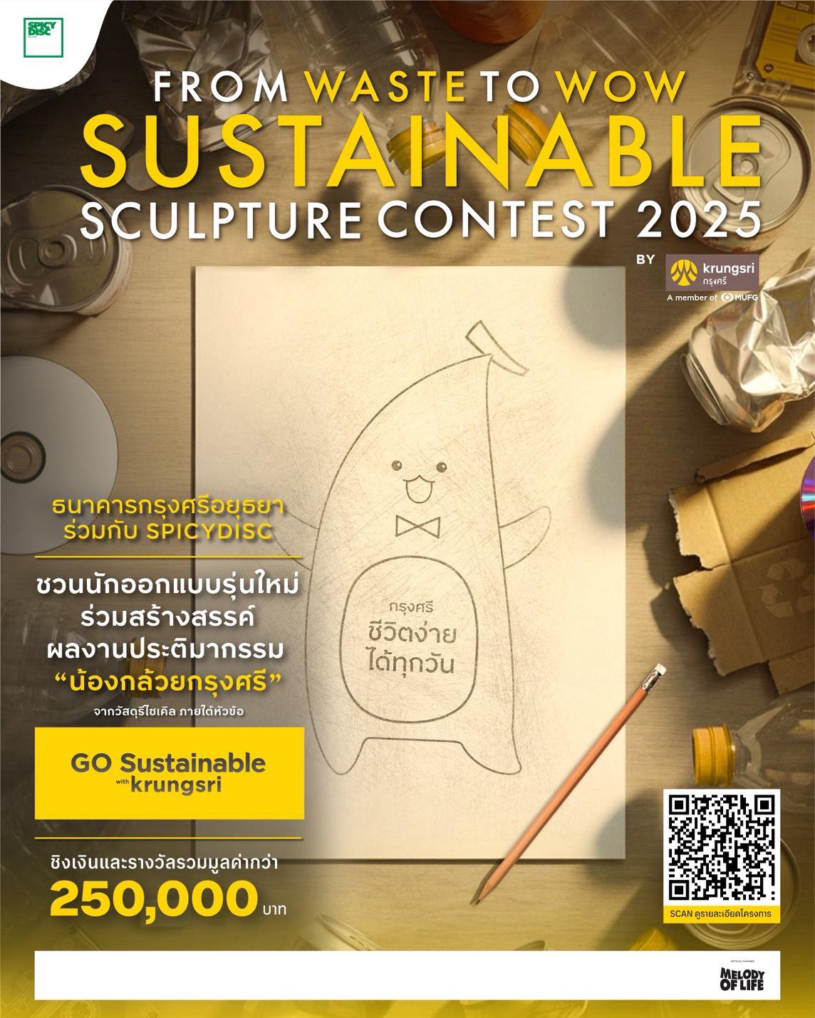Go Sustainable with Krungsri ไปกับน้องกล้วย