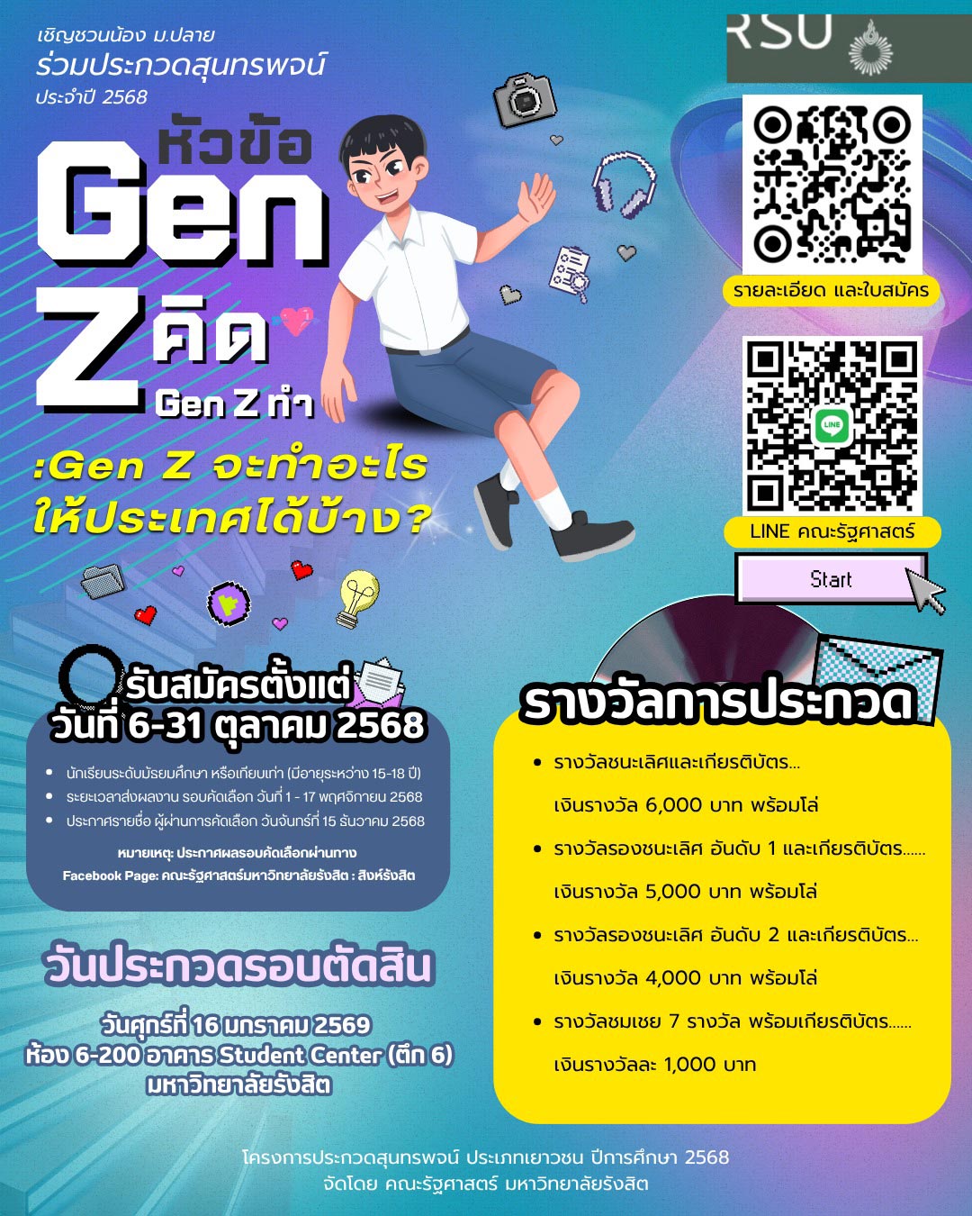 Gen Z คิด Gen Z ทํา: Gen Z จะทําอะไรให้ประเทศได้บ้าง?