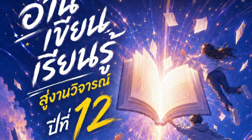 อ่าน เขียน เรียนรู้ สู่งานวิจารณ์