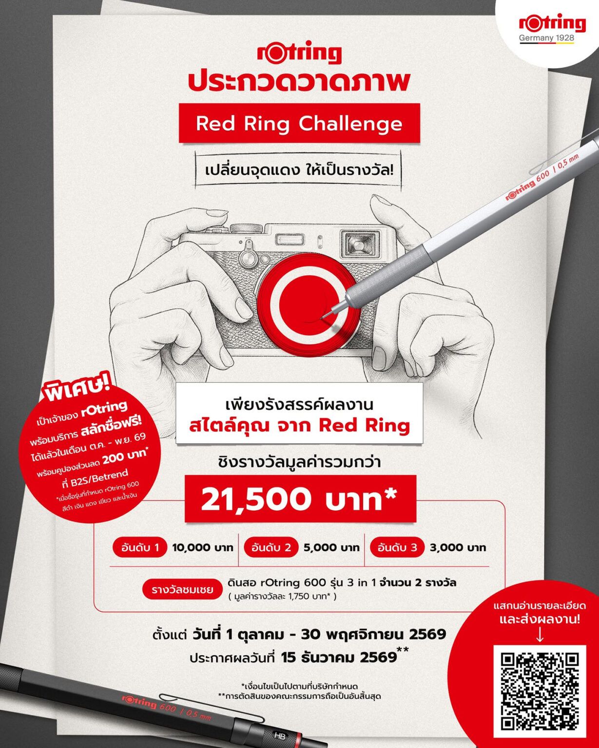 rOtring Red Ring Challenge